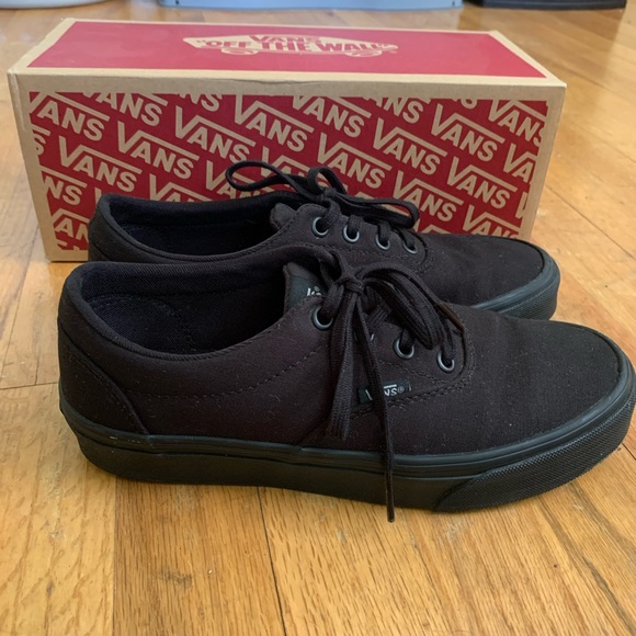 Vans Shoes - Black Canvas Vans